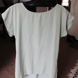 Sea-foam Green Tunic Shirt